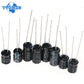 120 Uds condensador electrolítico 16V 25V 50V Kit de condensadores electrolíticos de aluminio 12 valores 1uF-470uF condensadores electrolíticos DIP