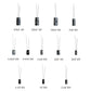 120 Uds condensador electrolítico 16V 25V 50V Kit de condensadores electrolíticos de aluminio 12 valores 1uF-470uF condensadores electrolíticos DIP