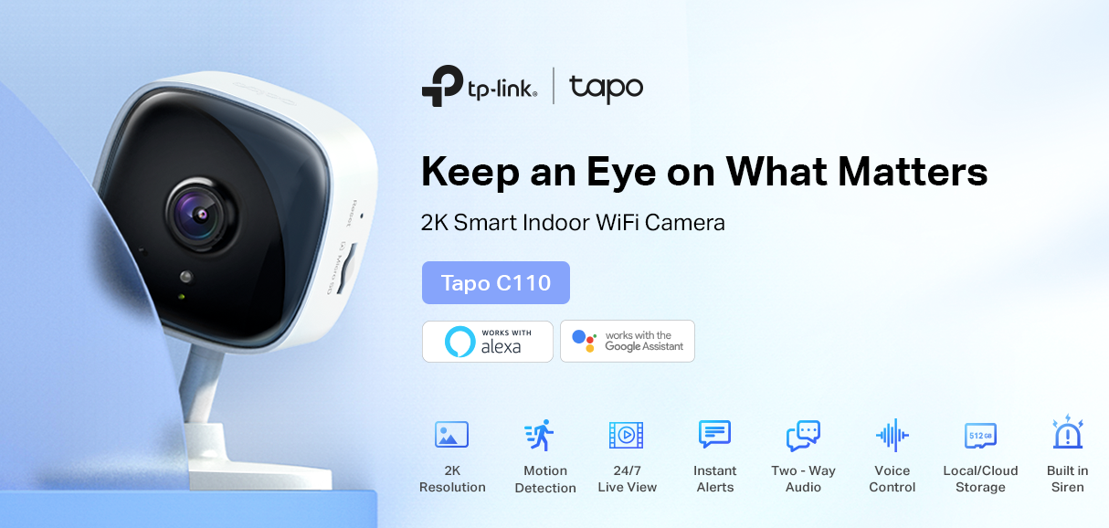 Camara de seguridad Tapo TPLink C110P4