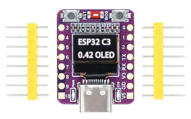 Tarjeta de desarrollo OLED ESP32-C3