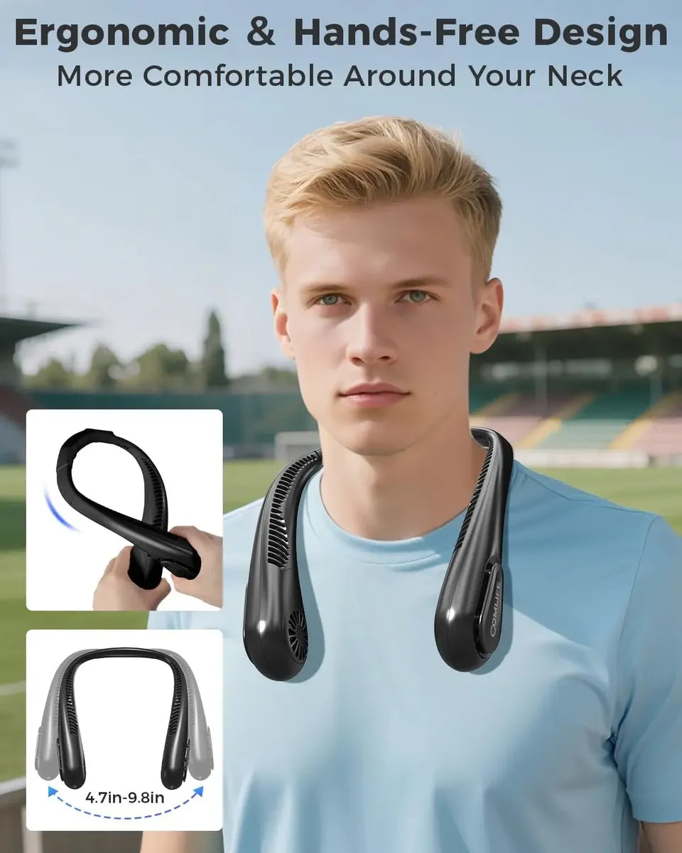 Ventilador recargable para cuello