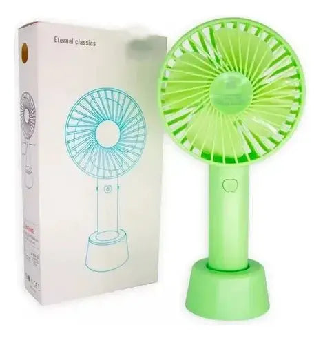Ventilador recargable portatil